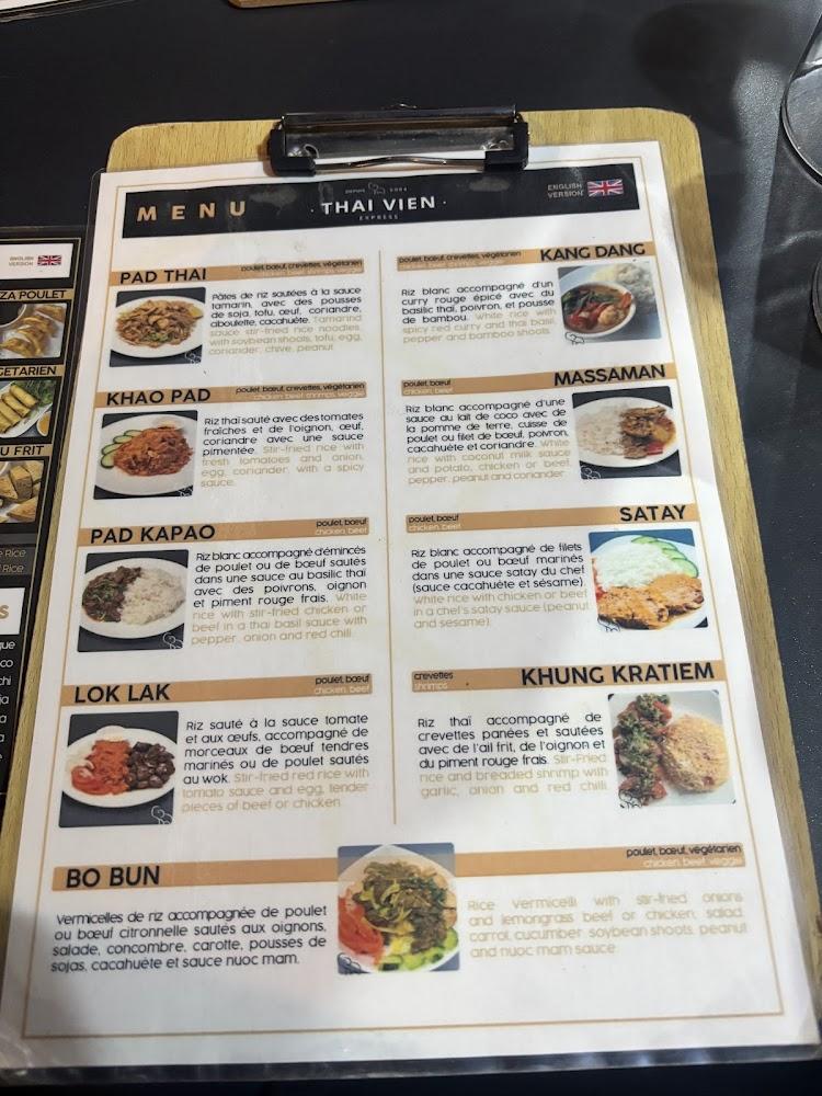 Thaï Vien Express - Menu Image 3